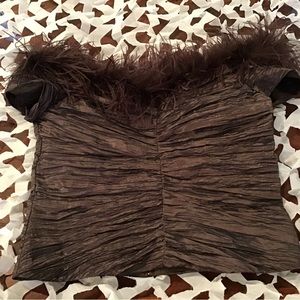 Cachet Brown size 12 Top